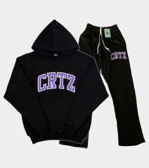 The Best Corteiz Tracksuit To Buy - CRTZ Black
